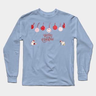 Merry Christmas Greeting Long Sleeve T-Shirt